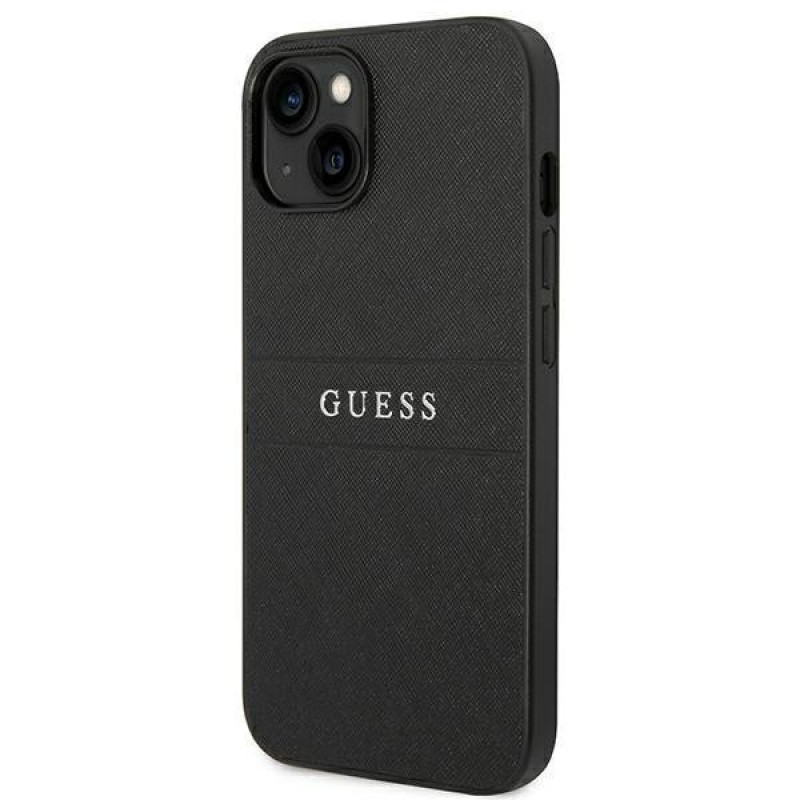 Θήκη Guess PU Leather Saffiano Case Apple iPhone 14 Plus (6.7") Black Θήκη Guess PU Leather Saffiano Case Apple iPhone 14 Plus (6.7") Black