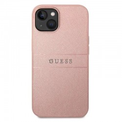 Θήκη Guess PU Leather Saffiano Case Apple iPhone 14 Plus (6.7") Pink Θήκη Guess PU Leather Saffiano Case Apple iPhone 14 Plus (6.7") Pink