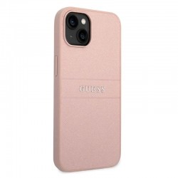 Θήκη Guess PU Leather Saffiano Case Apple iPhone 14 Plus (6.7") Pink Θήκη Guess PU Leather Saffiano Case Apple iPhone 14 Plus (6.7") Pink