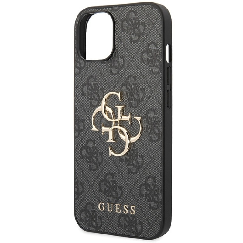 Θήκη Guess PU 4G Metal Logo Case Apple iPhone 15 Plus (6.7") Grey Θήκη Guess PU 4G Metal Logo Case Apple iPhone 15 Plus (6.7") Grey