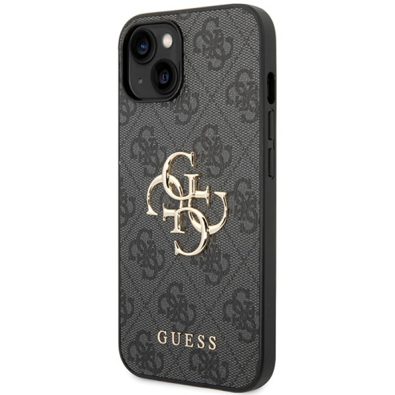Θήκη Guess PU 4G Metal Logo Case Apple iPhone 15 Plus (6.7") Grey Θήκη Guess PU 4G Metal Logo Case Apple iPhone 15 Plus (6.7") Grey