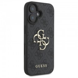 Θήκη Guess PU 4G Metal Logo Case Apple iPhone 16 Plus (6.7") Grey Θήκη Guess PU 4G Metal Logo Case Apple iPhone 16 Plus (6.7") Grey