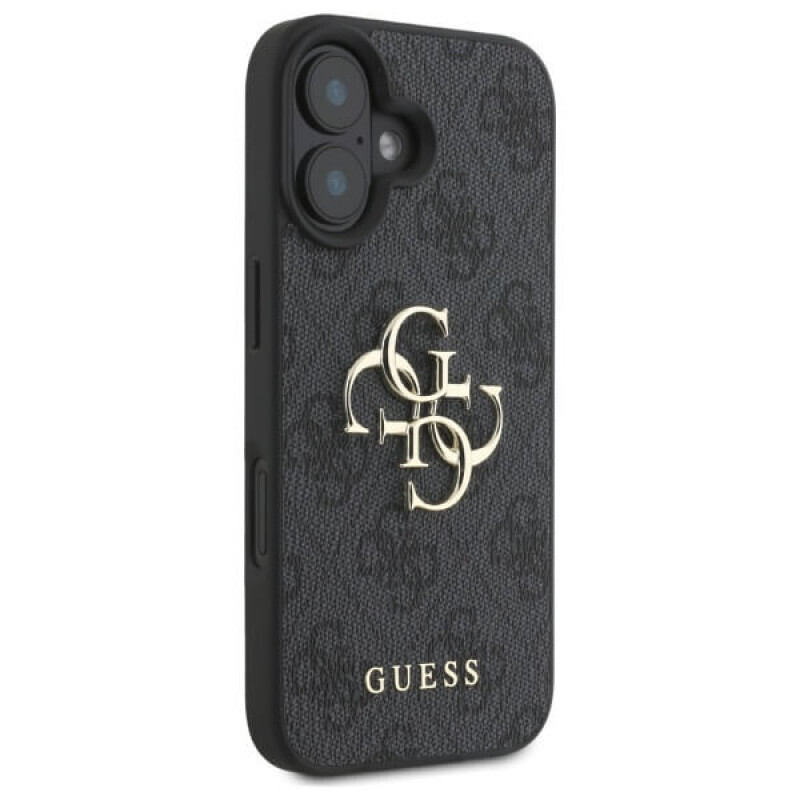 Θήκη Guess PU 4G Metal Logo Case Apple iPhone 16 Plus (6.7") Grey Θήκη Guess PU 4G Metal Logo Case Apple iPhone 16 Plus (6.7") Grey