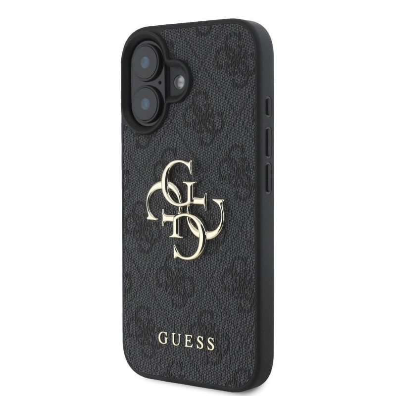 Θήκη Guess PU 4G Metal Logo Case Apple iPhone 16 Plus (6.7") Grey Θήκη Guess PU 4G Metal Logo Case Apple iPhone 16 Plus (6.7") Grey