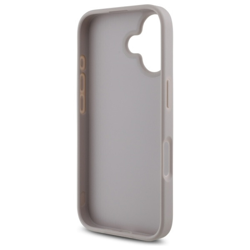 Θήκη Guess PU 4G Metal Logo Case Apple iPhone 16 Plus (6.7") Pink