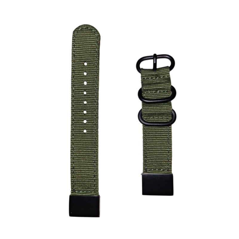 Ανταλλακτικό λουράκι QuickFit Garmin Fenix 5/5 Plus/6/6 Pro/7/Forerunner 945/935 Nylon Light Olive (22mm)