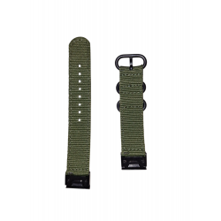 Ανταλλακτικό λουράκι QuickFit Garmin Fenix 5/5 Plus/6/6 Pro/7/Forerunner 945/935 Nylon Light Olive (22mm)
