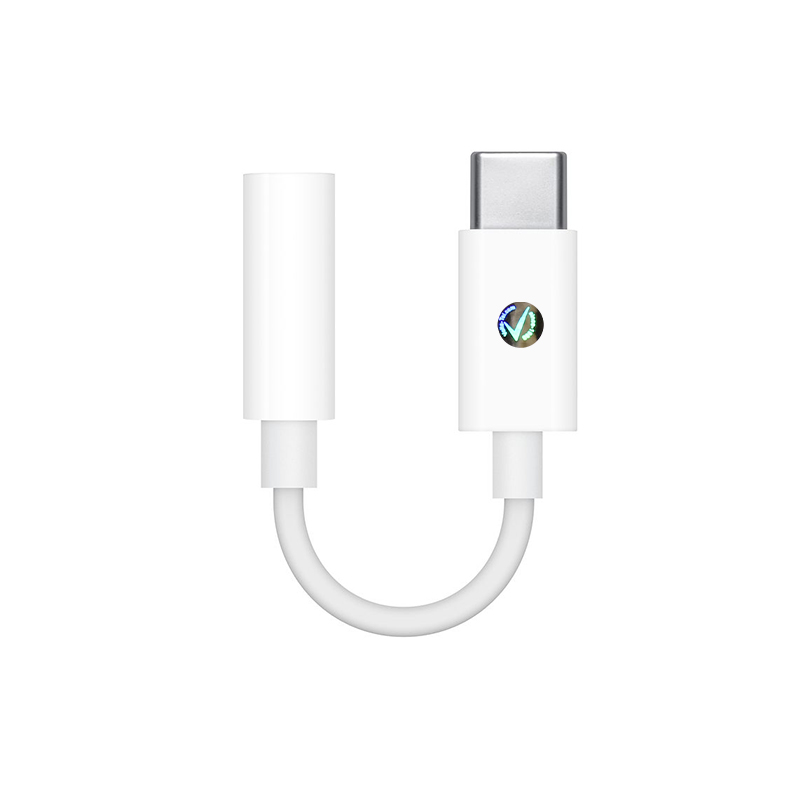 Μετατροπέας Audio Apple MU7E2ZM/A 3,5mm Audio to Type-C White