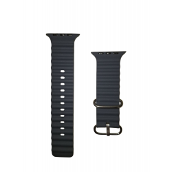 Ανταλλακτικό Λουράκι QuickFit  Ocean Band Apple Watch 5/6/SE/7/8/Ultra (42/44/45/49mm) Waterproof  Silicone Deep Navy
