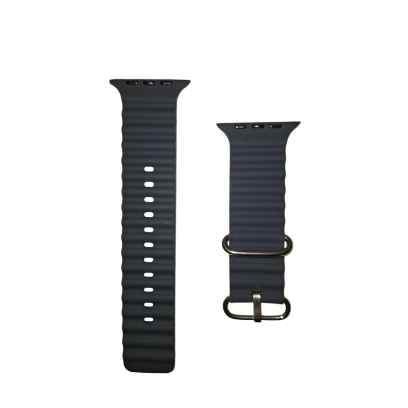 Ανταλλακτικό Λουράκι QuickFit  Ocean Band Apple Watch 5/6/SE/7/8/Ultra (42/44/45/49mm) Waterproof  Silicone Deep Navy