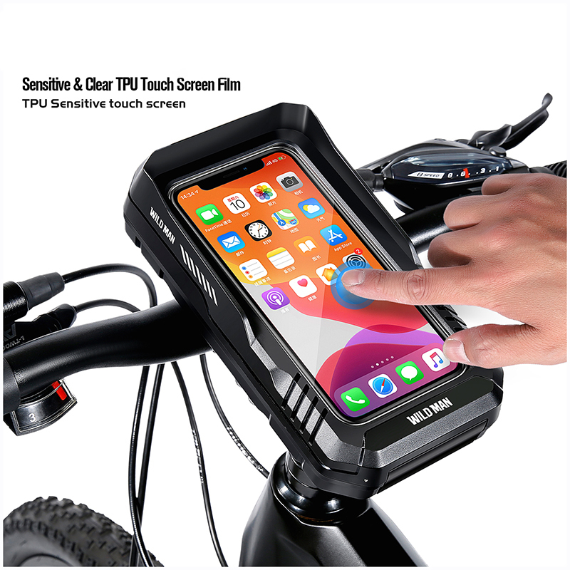 Βάση Στήριξης Ποδηλάτου WILDMAN Bicycle Bag FK4 Waterproof 0,5L Black Βάση Στήριξης Ποδηλάτου WILDMAN Bicycle Bag FK4 Waterproof 0,5L Black