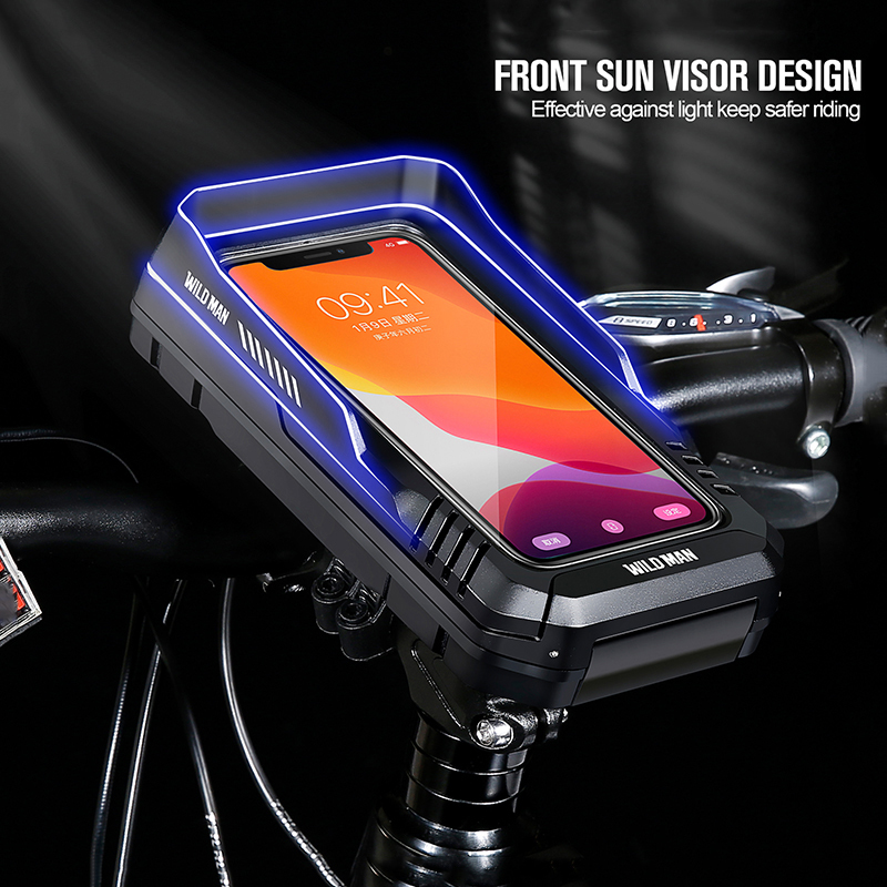 Βάση Στήριξης Ποδηλάτου WILDMAN Bicycle Bag FK4 Waterproof 0,5L Black Βάση Στήριξης Ποδηλάτου WILDMAN Bicycle Bag FK4 Waterproof 0,5L Black
