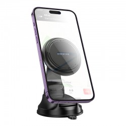 Βάση Αυτοκινήτου Borofone BH136 Parker Magnetic to Dashboard Black