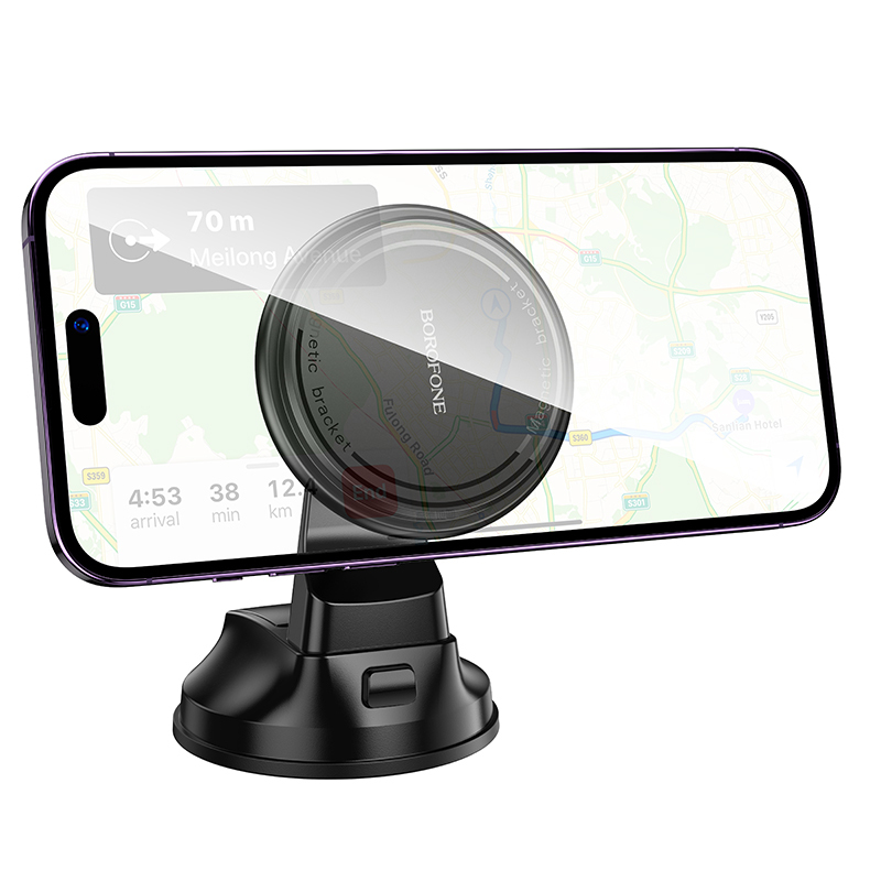 Βάση Αυτοκινήτου Borofone BH136 Parker Magnetic to Dashboard Black