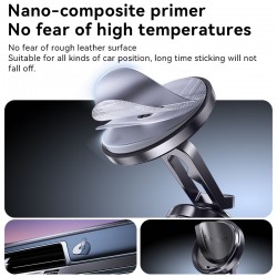 Βάση Αυτοκινήτου Yesido Magnetic Car Holder C210 to Dashboard Black 