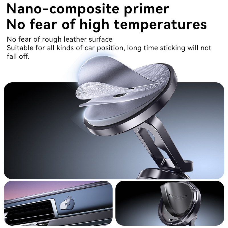 Βάση Αυτοκινήτου Yesido Magnetic Car Holder C210 to Dashboard Black 