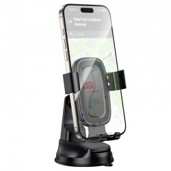 Βάση Αυτοκινήτου Borofone BH130 Follower Gravity to Windshield Black