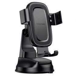 Βάση Αυτοκινήτου Borofone BH130 Follower Gravity to Windshield Black