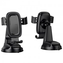Βάση Αυτοκινήτου Borofone BH130 Follower Gravity to Windshield Black