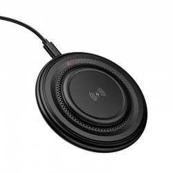Ασύρματος Φορτιστής Borofone Induction Charger BQ40 Crown 15W Black