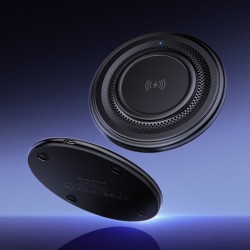 Ασύρματος Φορτιστής Borofone Induction Charger BQ40 Crown 15W Black