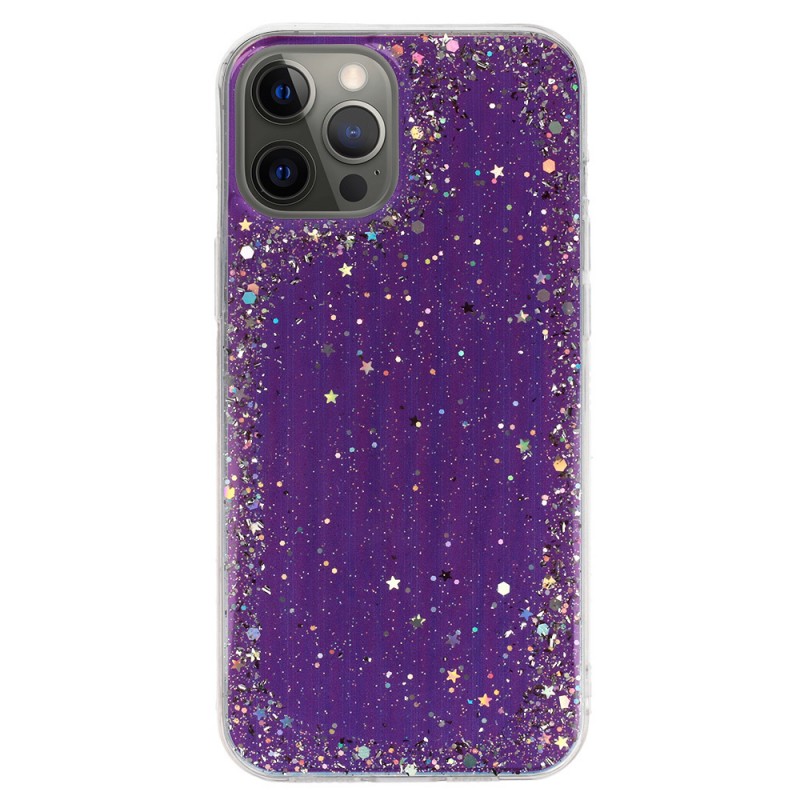 Θήκη Brilliant Clear Case Apple iPhone 12 / 12 Pro (6.1") Purple