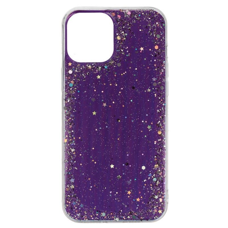 Θήκη Brilliant Clear Case Apple iPhone 12 / 12 Pro (6.1") Purple