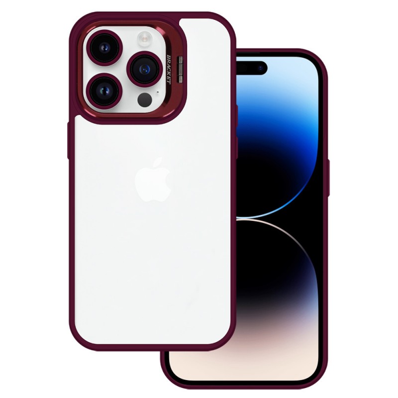 Θήκη Tel-Protect Kickstand Case + Camera Glass Lens Apple iPhone 11 (6.1") Burgundy Θήκη Tel-Protect Kickstand Case + Camera Glass Lens Apple iPhone 11 (6.1") Burgundy