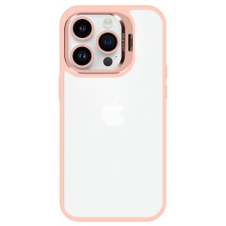 Θήκη Tel-Protect Tel Protect Kickstand Case + Camera Glass (lens) Apple iPhone 12 Pro (6.1") Light Pink Θήκη Tel-Protect Tel Protect Kickstand Case + Camera Glass (lens) Apple iPhone 12 Pro (6.1") Light Pink