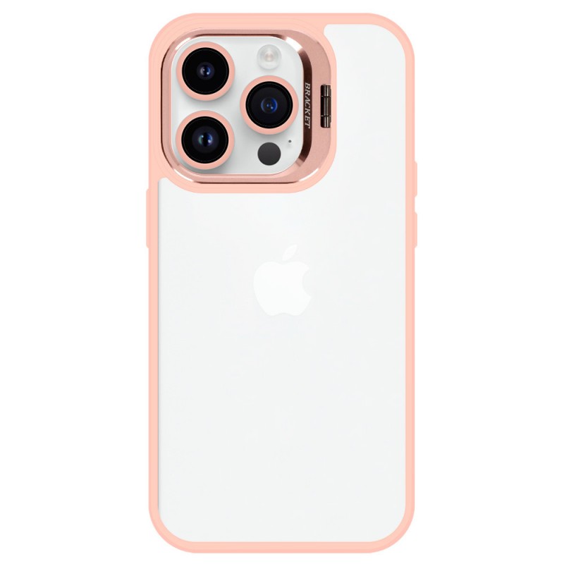 Θήκη Tel-Protect Tel Protect Kickstand Case + Camera Glass (lens) Apple iPhone 12 Pro (6.1") Light Pink Θήκη Tel-Protect Tel Protect Kickstand Case + Camera Glass (lens) Apple iPhone 12 Pro (6.1") Light Pink