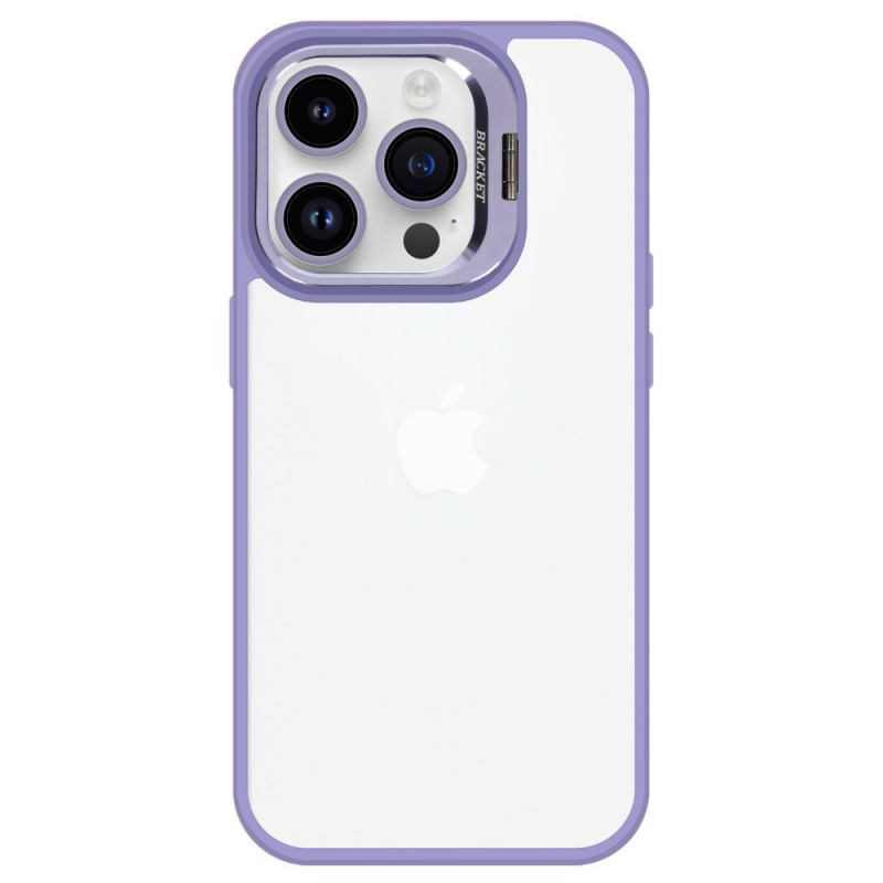 Θήκη Tel-Protect Tel Protect Kickstand Case + Camera Glass (lens) Apple iPhone 12 Pro (6.1") Light Purple Θήκη Tel-Protect Tel Protect Kickstand Case + Camera Glass (lens) Apple iPhone 12 Pro (6.1") Light Purple