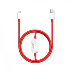 Καλώδιο Data OnePlus SUPERVOOC 2in1 Charge Type-C to USB Data Cable 8A 1,2m Red 