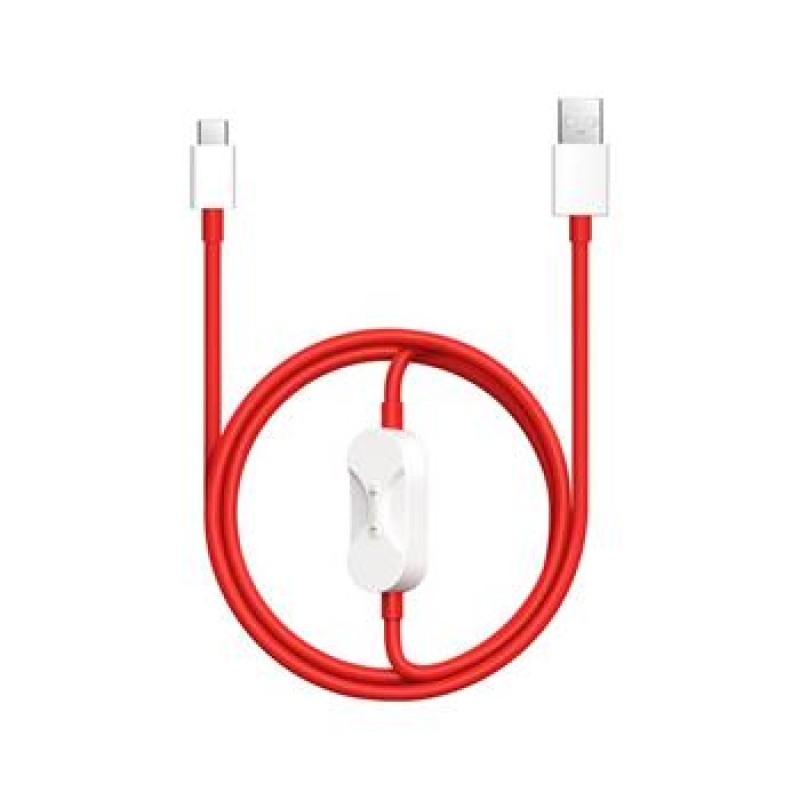 Καλώδιο Data OnePlus SUPERVOOC 2in1 Charge Type-C to USB Data Cable 8A 1,2m Red 