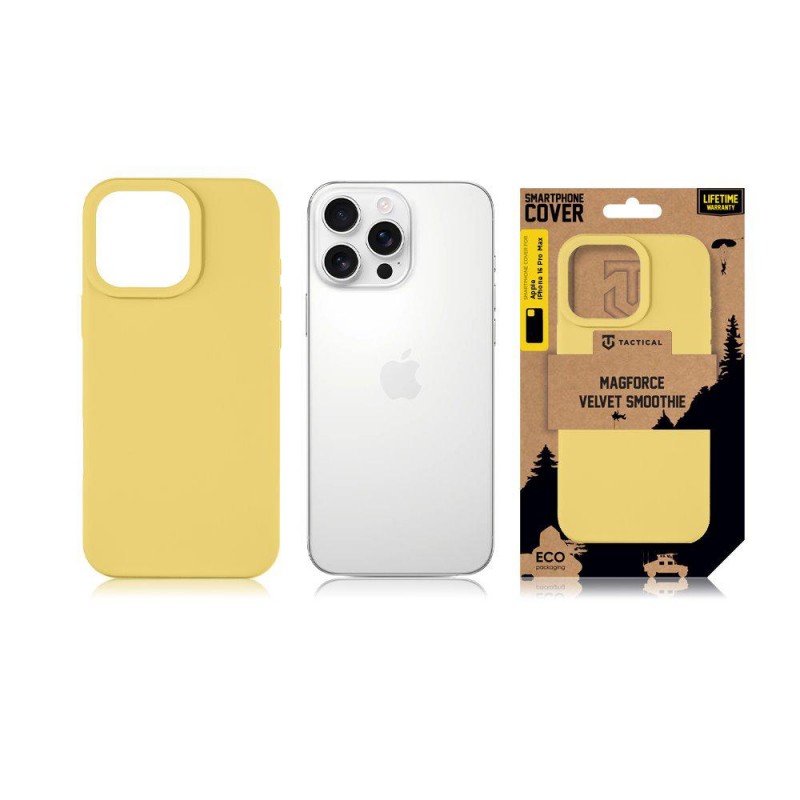 Θήκη Tactical MagForce Velvet Smoothie Cover Case For Iphone 16 Pro Max (6.9") Banana