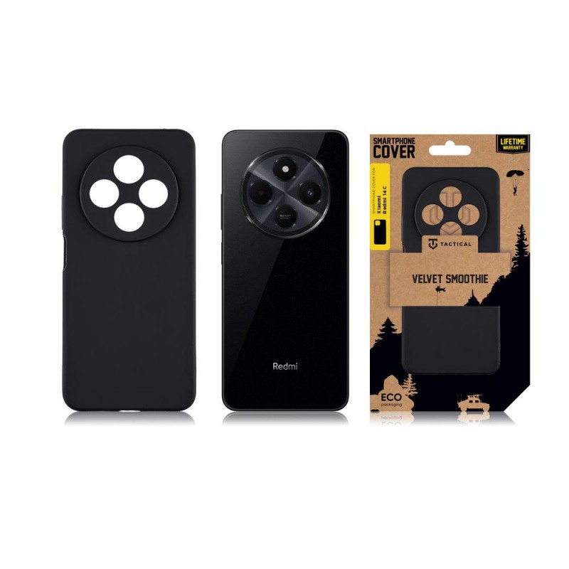 Θήκη Tactical Velvet Smoothie Kryt Pro Case Xiaomi Redmi 14C 4G/ 14C 5G / Redmi A4 / Poco C75 Asphalt