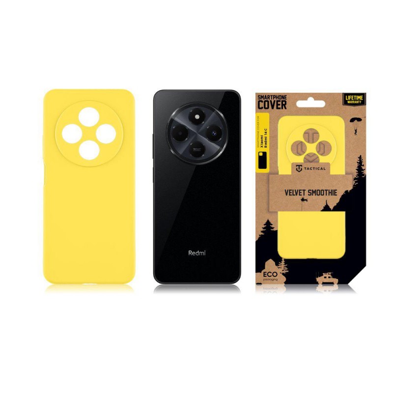 Θήκη Tactical Velvet Smoothie Kryt Pro Case Xiaomi Redmi 14C 4G/ 14C 5G / Redmi A4 / Poco C75 Banana