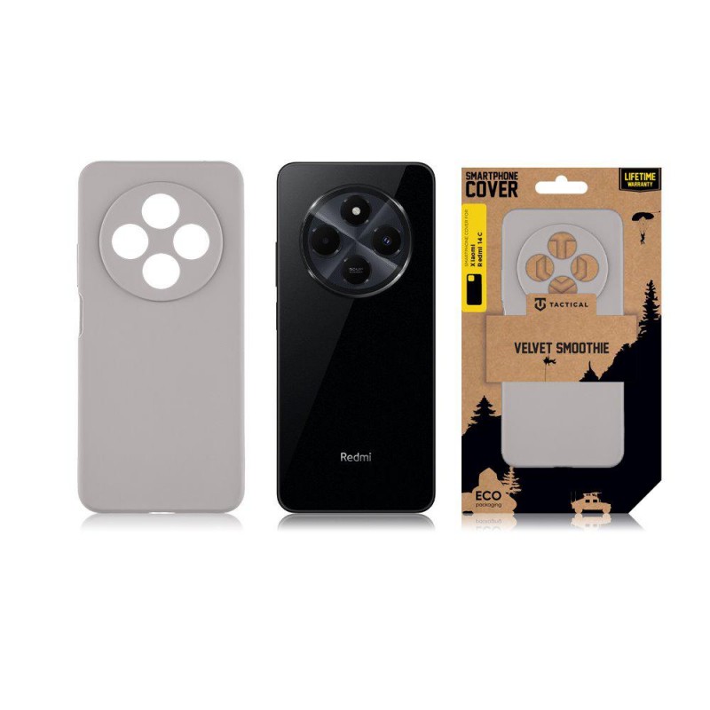 Θήκη Tactical Velvet Smoothie Kryt Pro Case Xiaomi Redmi 14C 4G/ 14C 5G / Redmi A4 / Poco C75 Foggy