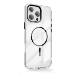 Θήκη Clear Thin Mag Case Apple iPhone 12/12 Pro (6.1") Black