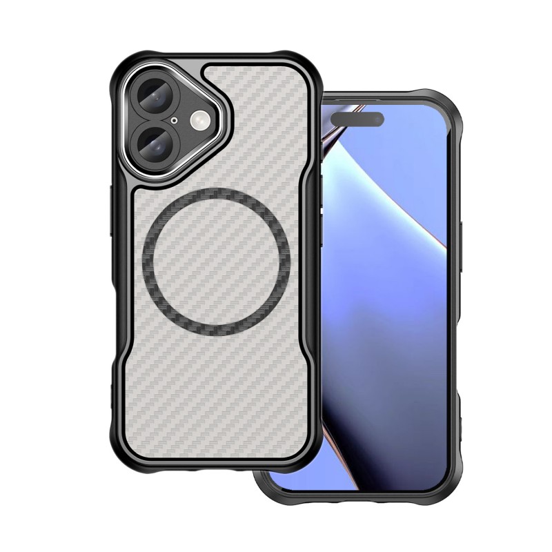 Θήκη Defender Carbon Mag Case for Apple iPhone 16 Plus (6.7") Black Θήκη Defender Carbon Mag Case for Apple iPhone 16 Plus (6.7") Black