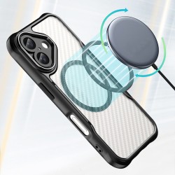 Θήκη Defender Carbon Mag Case for Apple iPhone 16 Plus (6.7") Black Θήκη Defender Carbon Mag Case for Apple iPhone 16 Plus (6.7") Black