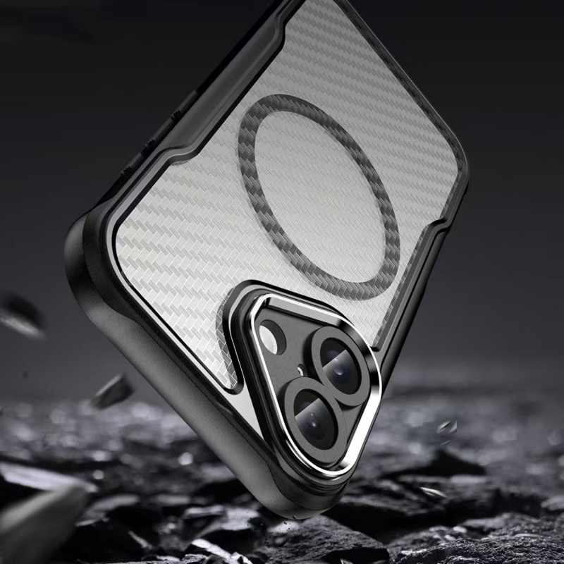Θήκη Defender Carbon Mag Case for Apple iPhone 16 Plus (6.7") Black Θήκη Defender Carbon Mag Case for Apple iPhone 16 Plus (6.7") Black