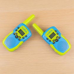 Walkie Talkie Maxlife MXWT-200 Ζεύγος Ασύρματων Πομποδεκτών  For Kids Green/Blue
