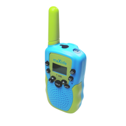 Walkie Talkie Maxlife MXWT-200 Ζεύγος Ασύρματων Πομποδεκτών  For Kids Green/Blue