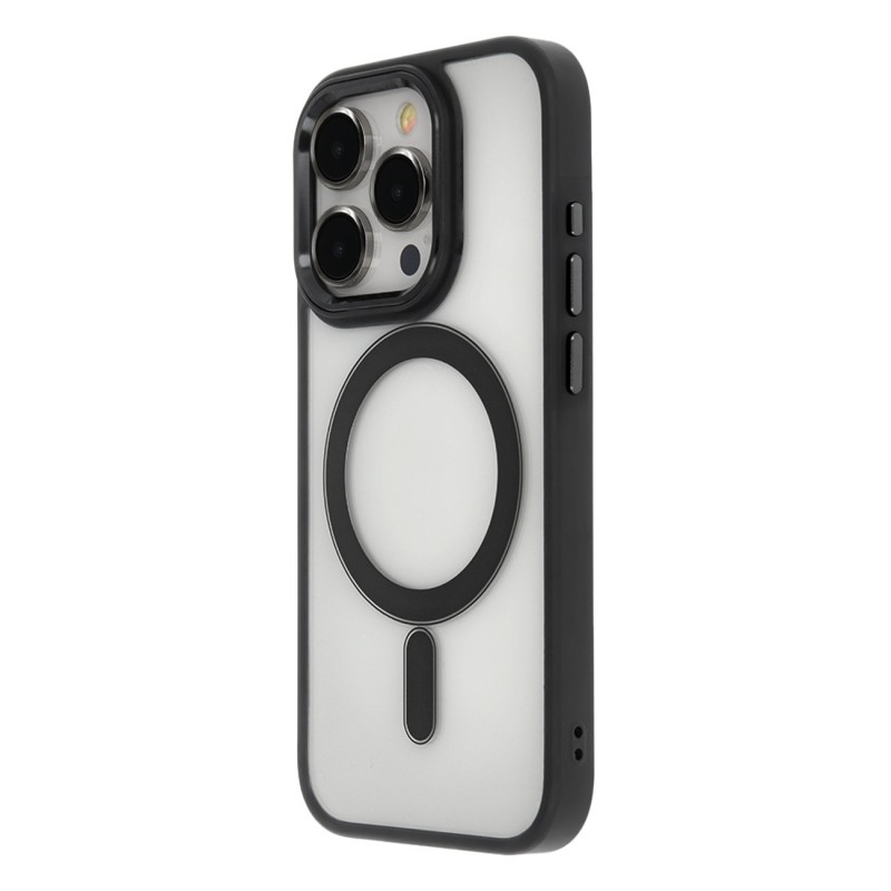 Θήκη Satin Elegant Mag Case Apple iPhone 15 Plus (6.7") Black