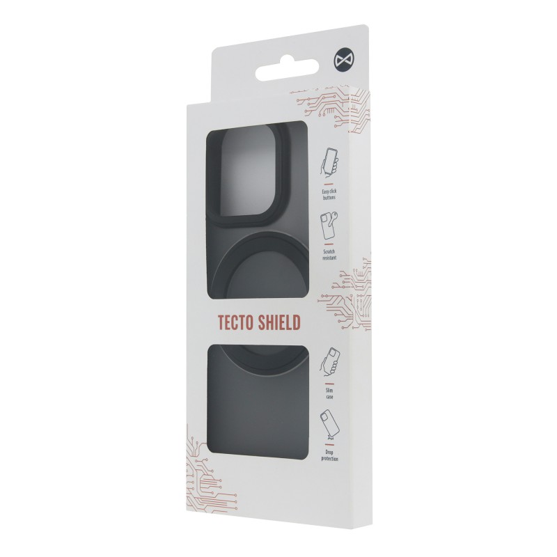 Θήκη Satin Elegant Mag Case Apple iPhone 15 Plus (6.7") Black