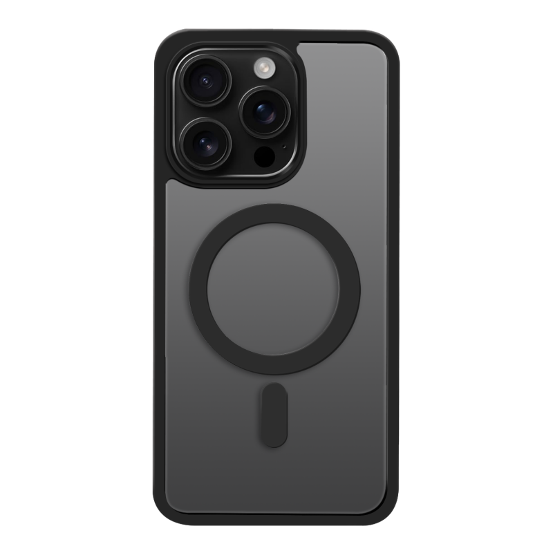 Θήκη Satin Matt Mag Case for Apple iPhone 16 Plus (6.7") Black