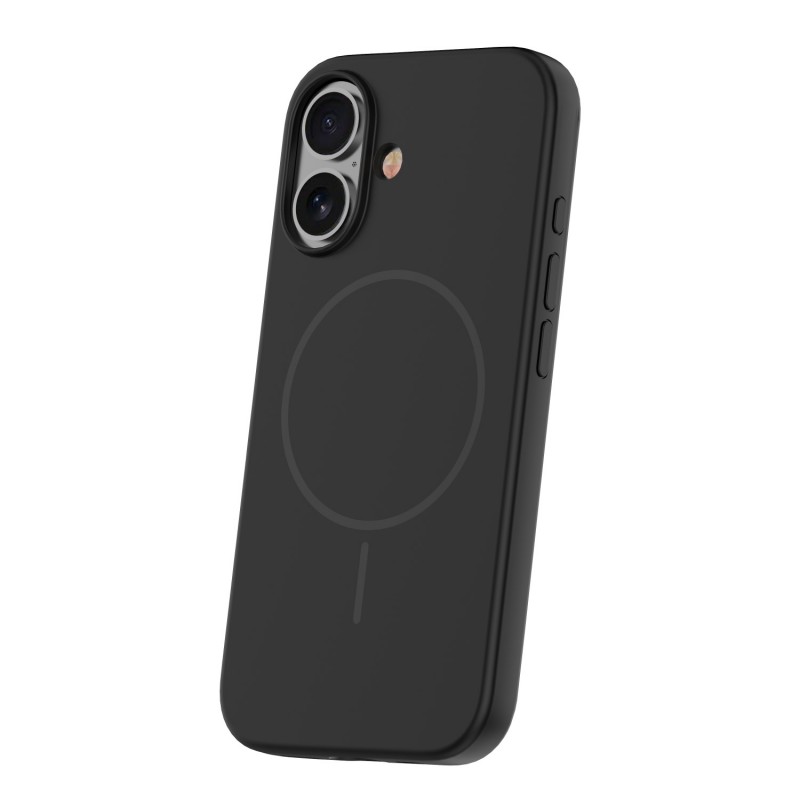 Θήκη Silicone Thin Mag Case for Apple iPhone 16 Plus (6.7") Black Θήκη Silicone Thin Mag Case for Apple iPhone 16 Plus (6.7") Black