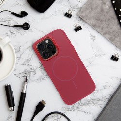 Θήκη Frame Mag Cover Case Apple iPhone 15 (6.1") Magenta Θήκη Frame Mag Cover Case Apple iPhone 15 (6.1") Magenta