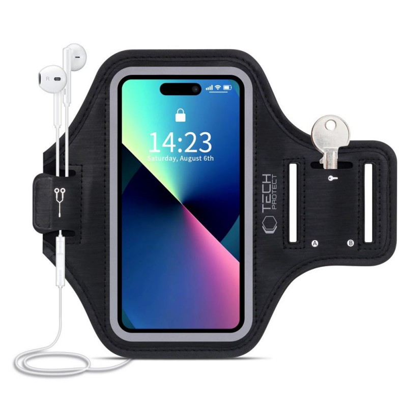 Θήκη Armband Tech-Protect M4 Universal 6.8" Sport Black