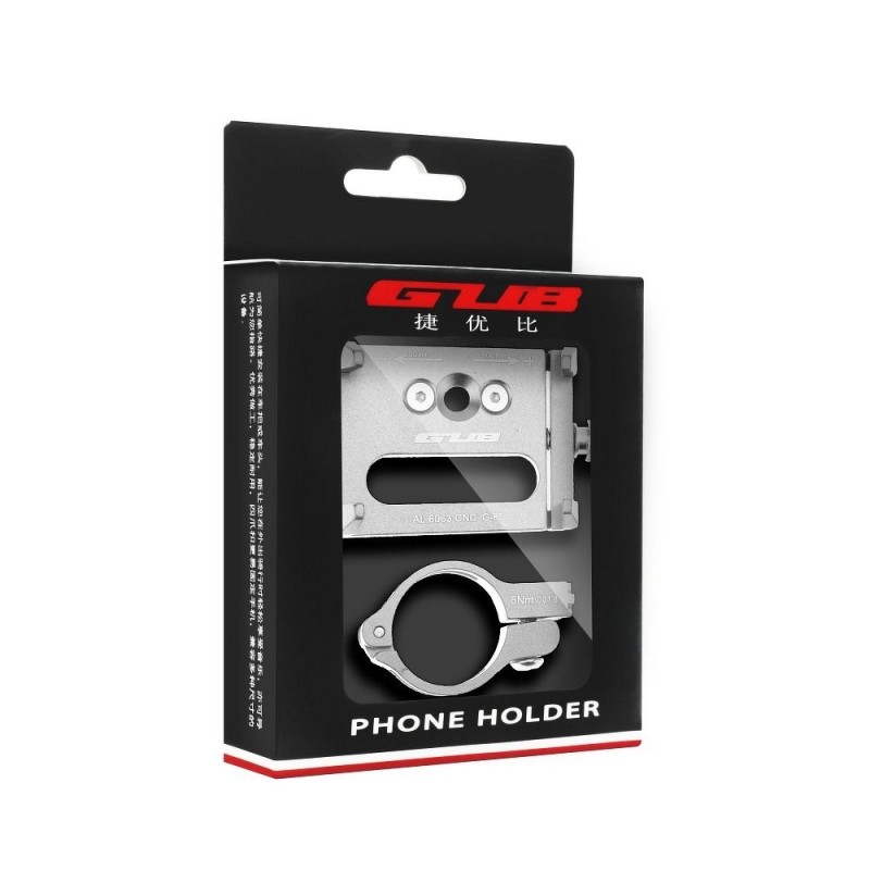 Βάση Στήριξης Ποδηλάτου GUB G85 Universal Bike Holder Aluminium Silver Βάση Στήριξης Ποδηλάτου GUB G85 Universal Bike Holder Aluminium Silver